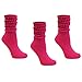 Luxury Divas Cotton 3 Pack Slouch Socks