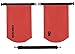 MARCHWAY Floating Waterproof Dry Bag 5L/10L/20L/30L, Roll Top Sack Keeps Gear Dry for Kayaking, Rafting, Boating, Swimming, Camping, Hiking, Beach, Fishing (Red, 10L)
