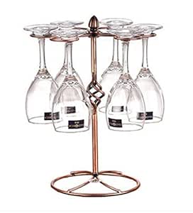 FamilyDream Copa de Vino de Cocina Bar Copa Hanging Holder Metal