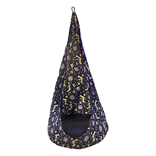 youyiC Hängehöhle Kinder Hängesessel, Nestschaukel Kinder Hängesessel Soft Outdoor Aufblasbare Hängematte Spaß Und… – Bild 8