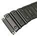 Speidel 18-22mm Black PVD Painted Metal Watch Band 6 3/8
