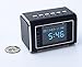 Jumbl™ Mini Hidden Spy Camera Radio Clock w/Motion Detection & Infrared Night Vision - Built-In Screen, Speaker, Micro SD Slot & AUX Line In - Black