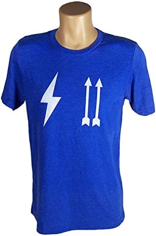 Unisex Men and Women Thunder Up Tee Shirt OKC Oklahoma City Adult True Royal Triblend by Shop Good