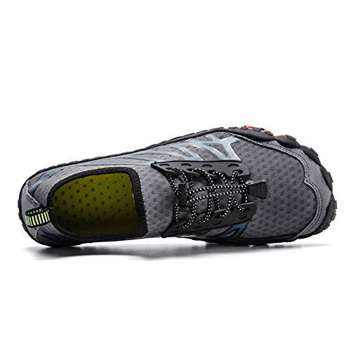 Azooken Summer Water Shoes Aqua Shoes Men Women Outdoor Quick Dry Barefoot Toe Shoes for Surfing Yoga Exercise Beach… - Image 4