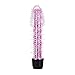 Crystal Prickly Shock AV Barbed Spike Vibrator Stick Rod for Women, MLSice Female Vaginal Stimulator Masturbation Massage Stroker Magic Wand Clitoral G Spot Dildo Vibrators - Pink