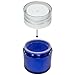 1.7 oz / 50 ml Acrylic Plastic Airless Blue Jar (2 pack)