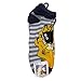Garfield Men's and Big Boys 5 Pack (pairs) No Show Socks