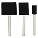 kedudes Chalkboard Paint kit - Quality Chalkboard Paint Black, with Three Foam Brushes, Wood Handles, 3 Sizes. - Create usable Chalkboard Surfaces on Furniture, Doors, Drawers and More!