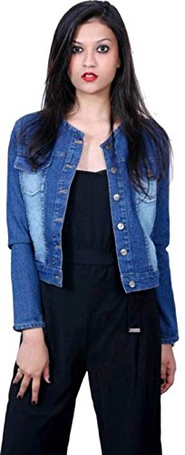 denim jacket without collar womens