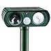 BodyBudd Animal Repellent, Solar Powered Ultrasonic Animal Repeller, with LED Flashing Light, Efficient Pest Repeller with Motion Sensor SND Warning Signals