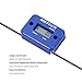 NKTECH NK-HS2 Inductive Hour Meter for Gas Engine Lawn Mover Marine ATV Motorcycle Boat Snowmobile Dirt Bike Outboard Motor Generator Waterproof Hourmeter (Blue)