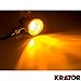 2pcs Chrome Heavy Duty Motorcycle Turn Signals Bulb Indicators Blinkers Lights