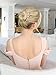 Mariell Handmade Rose Gold Bridal Hair Comb Headpiece with Pearls, Crystals & Hand-Enameled Matte Petals
