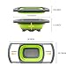 Kitchen Collapsible Colander,Colander Collapsible Silicone,Colander Strainer Over The Sink Vegetable, Fruit Colanders Strainers With Extendable Handles, Folding Strainer for Kitchen (6 Quart, green)