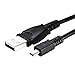 eForCity® USB Cable Compatible with Nikon Coolpix L19 L20 L100 L110 S620 UC-E6
