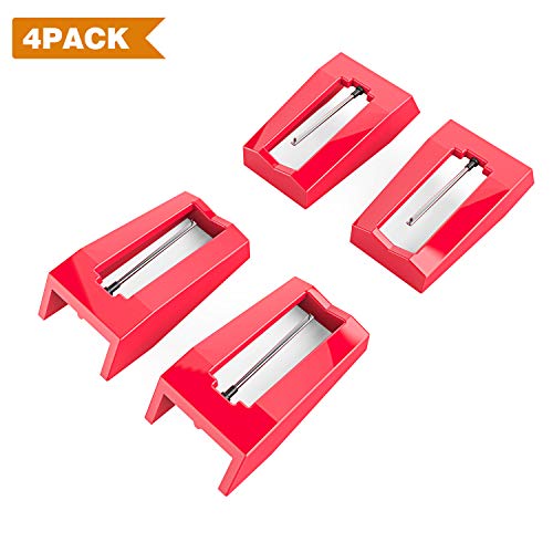 Record Player Needle, Turntable Replacement Stylus Needles for Vinyl Record Player (4 Pack) - Thumbnail 7
