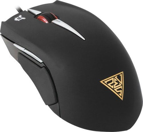 GAMDIAS GMS7500 Erebos Extension PC Mouse, PC/Mac, Built-in Storage Capability, 2 Ways, Azul