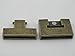 3 Sets-- 3 Colors 30x2.8mm Large Size Strong Magnetic Clasp for Elegant Bracelet Making (Antique Brass)