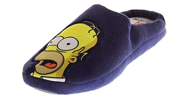 navy mule slippers