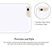 iPhone 6 Case, MOZE [Vibrance Series] iPhone 6 (4.7) Case Protective SOFT-Interior Scratch Protection Metallic Finished Base with Vibrant Trendy Color Slider Style Hard Case for iPhone 6 (4.7 inch) (2014) - White and Gold