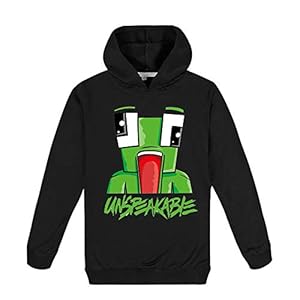 Kinderen Unspeakable Hoodie, Hoody Grappige YouTube Gamer Lange T-shirt for jongens en meisjes Tees Tops Hoodies…