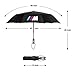 S-WEKA M Line Fully Automatic Auto Sport AUTO Open Large Folding Umbrella Windproof Sunshade for BMW