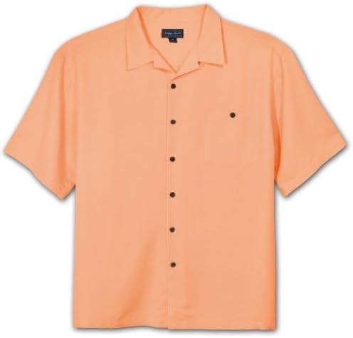Tall Rayon Camp Shirt PEACH 2X-T 