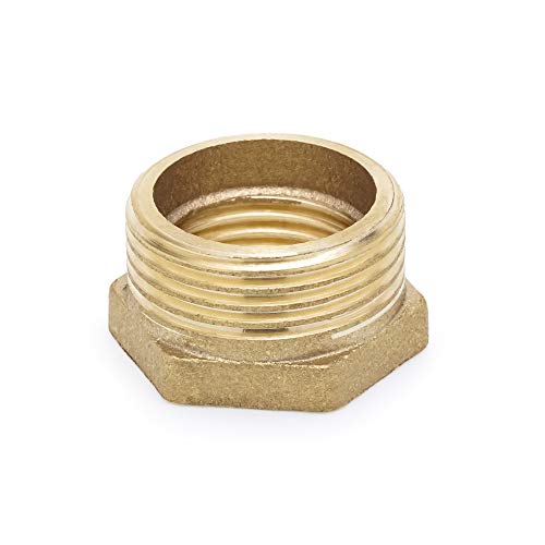 Adapter Nipple 1/2" Female x 3/4 "Male - Brass Adapter 0,5 inch Female x 0,75 inch Male