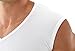 ALBERT KREUZ Men's Sleeveless v-Neck Business Undershirt 100% Organic Cotton White L