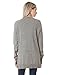BIADANI Women's Soft Long Sleeve Open Front Cardigan Sweater with Pockets Heather Grey Large