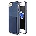 Sinjimoru iPhone SE 2020 / iPhone 8/7 Case with Card Holder, Card Wallet Cell Phone Case Cover for Apple iPhone SE 2/8 / 7. Sinji Pouch Case, Navy.