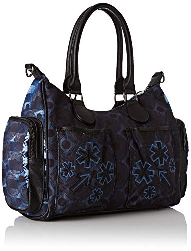 Desigual-Damen-BAG-REP-BLUE-FRIEN-Umhngetasche