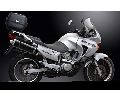 Pieces Motos AGPL Honda- XLV 650Â Transalp 00/07-silencieux Exhaust Pipe Oval Carbon 450Â mm-delk
