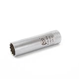 Airkoul Spark Plug Socket Thin Wall 3/8" Drive 12 PT Point 14mm For BMW E90/E92 3 Series
