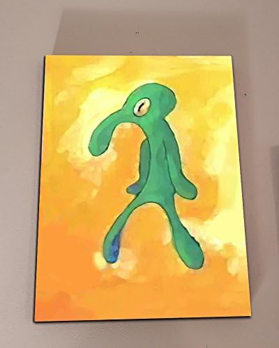 Art Painting Canvas Frame Gallery Wrap Decoration for Bedroom Dining Living Room Art Wall Deco Posters Print - Brash Squidward