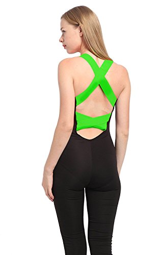 Women Sport Jumpsuit Rompers Sexy Tight Bandage Yoga Pants Active