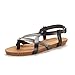 DREAM PAIRS Women's Bold Slingback Flat Sandals