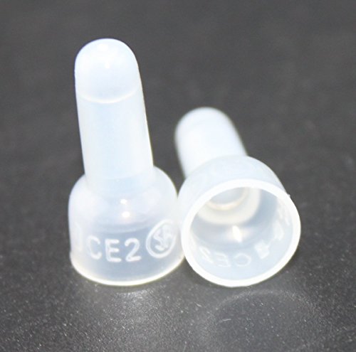 Rextin 1000pcs Transparent CE2 Protective Closed End Wire Crimp Connector Cap (1000pcs) - Thumbnail 7