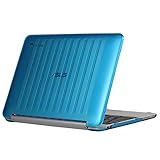 iPearl mCover Hard Shell Case for 10.1-inch ASUS Chromebook Flip C100PA Series Laptop (Aqua)