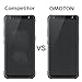OMOTON Tempered Glass Screen Protector Compatible Samsung Galaxy S8 Active, Not Fit Samsung Galaxy S8/ S8 Plus, 2 Pack