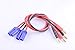 Hengfuntong-Elec 2PCS EC5 Connector Male to 4mm Banana Plug Charge Lead with 14awg 11.8