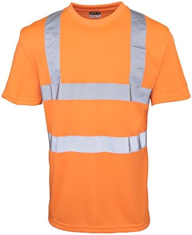 RTY High Visibility High Visibility Tshirt - Fluorescent Orange - 2XL