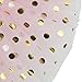 Jastore® Girls' Polka Dot Tutu Glitter Ballet Triple Layer Soft Tulle Dance Skirt (0-2 Years, Pink)