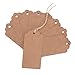 Sudopo Zicome 200Pcs Kraft Paper Gift Tags Wedding Party Favors, 200 Feet Natural Jute Twine Included