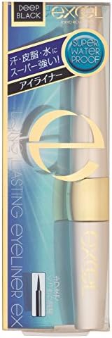 Amazon Excel エクセル ロングラスティングアイライナーex E1 ディープブラック Excel エクセル アイライナー 通販