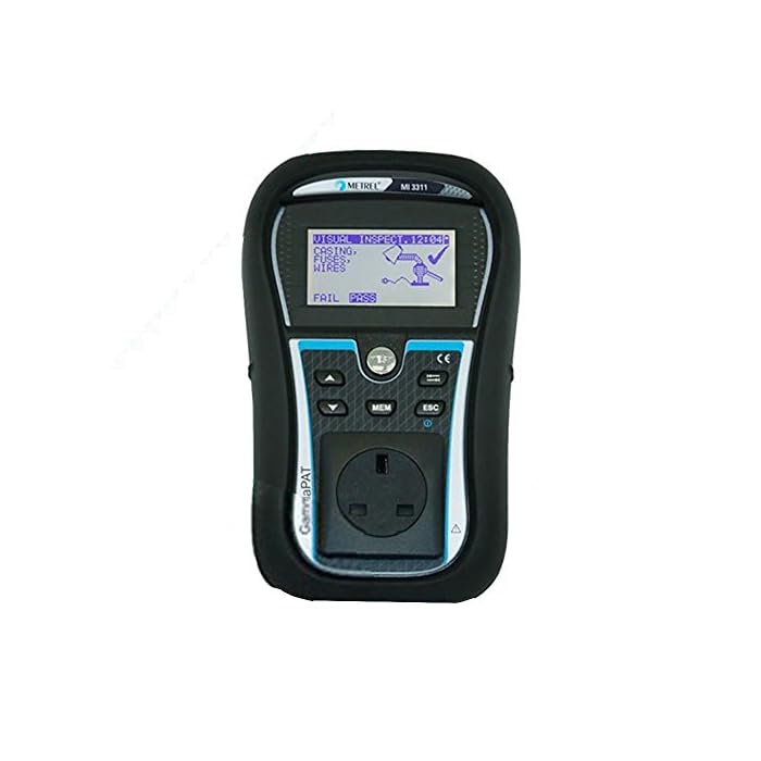 Buy Metrel MI3311 GammaPAT Lite, LCD, Portable Appliance (PAT) Tester (Performs Earth