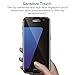 LK 3 Pack Screen Protector for Samsung Galaxy S7 Flexible film, Max Coverage, Bubble-Free, HD Transparent, Case Friendly