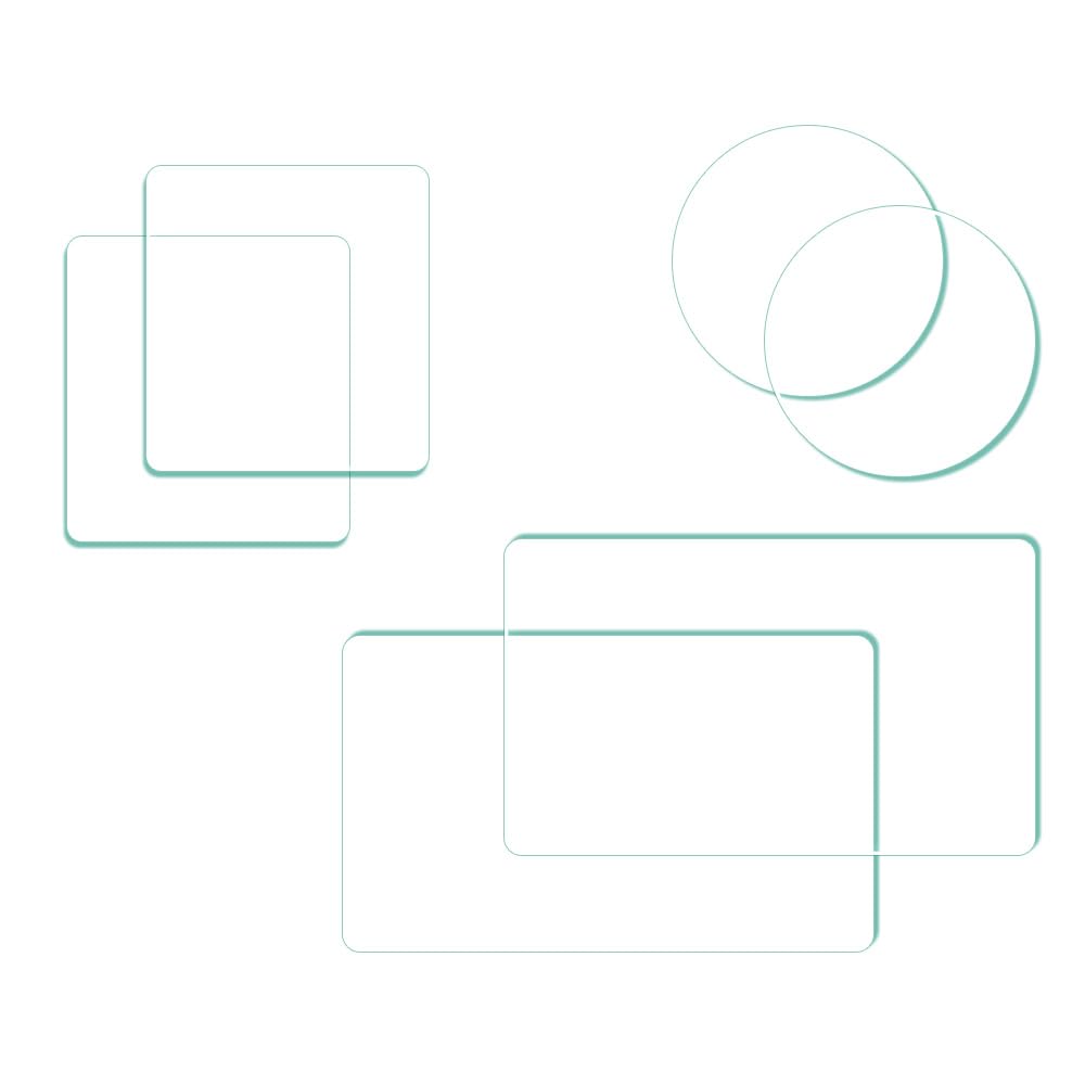 ULBTER Lens Screen Protector for DJI OSMO Action 5 pro Camera [6Pack], Tempered Glass Cover 9H Hardness Ultra-Clear Anti-Scrach Anti-Fingerprint Anti-Bubble — image 1