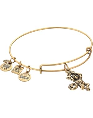 Womens Monkey Charm Bangle