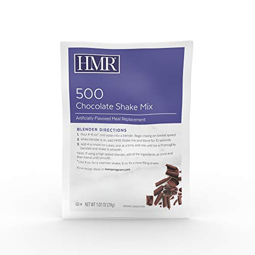 HMR 500 Chocolate Shake Meal Replacement Triple Pack, 10g Protein, 100